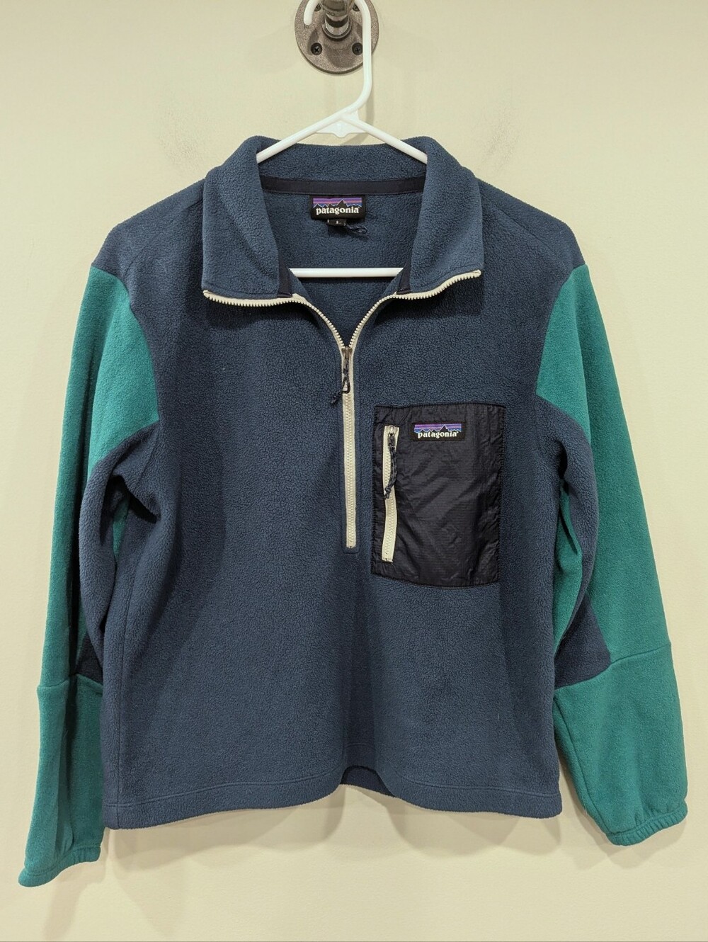 Patagonia Microdini Half Zip Fleece Pullover Size Small
